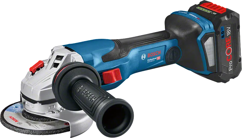 Cordless BITURBO angle grinder - GWS 18V-15 C Professional