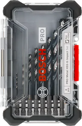 PRO Metal HSS-G Impact twist drill bits