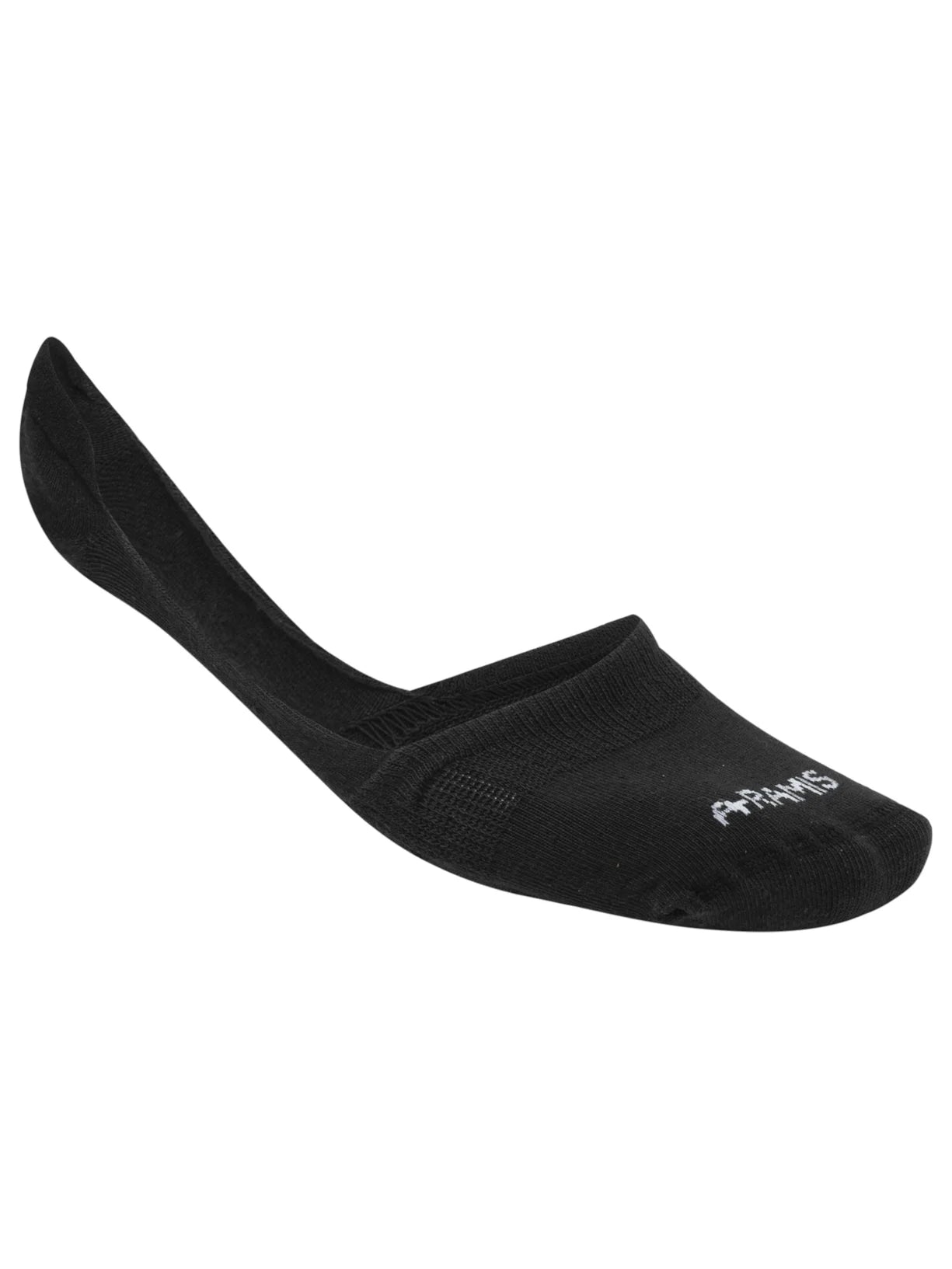 Men's Invisible Cotton Socks Kit 3 Pairs - Black