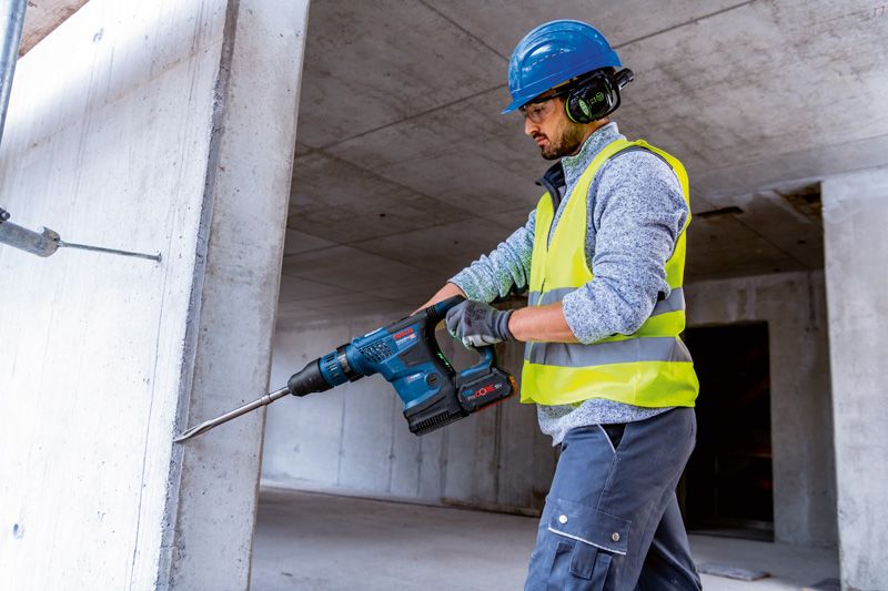 Cordless rotary hammer BITURBO with SDS max - GBH 18V-36 C Professional