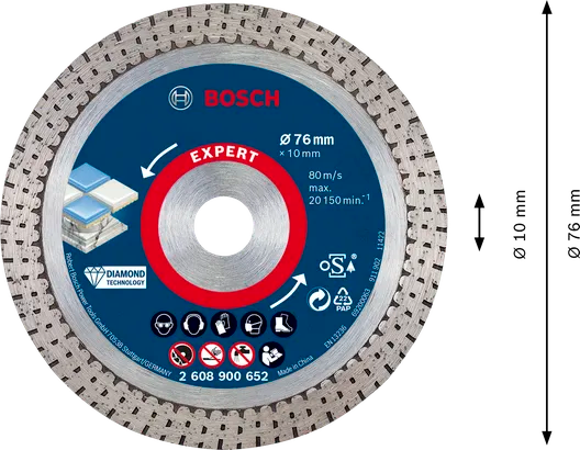 EXPERT Hard Ceramic diamond cutting disc