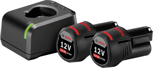 GAL 12V-20 + 2x 2.0Ah Professional – Charger & Battery Combo