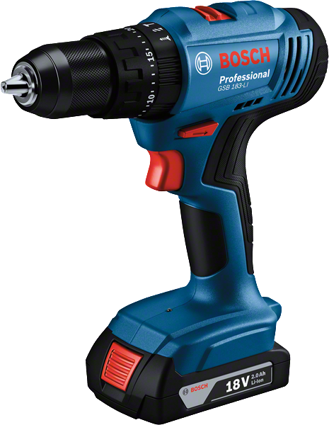 Cordless drill drivers and impact drills - GSB 183-LI Professional