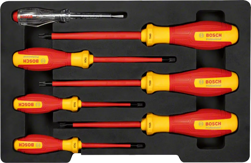 VDE TX screwdriver set – 7 pieces Professional